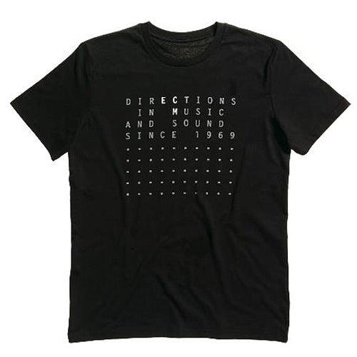 ECM / ディレクションズ・イン・ミュージック Tシャツ【ブラック】