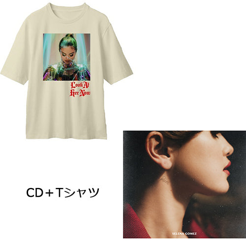 セレーナ・ゴメス / レア -スペシャル・エディション-+Look At Her Now Photo Tee (Tシャツ / 白)【CD】【+DVD】【+Tシャツ】