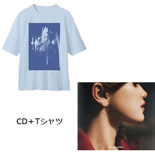 セレーナ・ゴメス / レア -スペシャル・エディション-+Tonal Photo Tee (Tシャツ / 青)【CD】【+DVD】【+Tシャツ】
