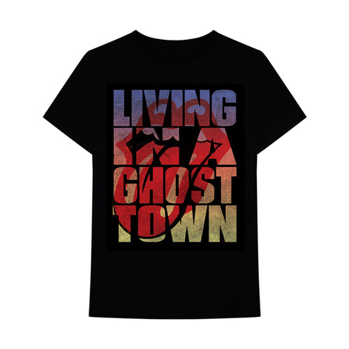 ザ・ローリング・ストーンズ / Ghost Town Distressed Gradient Tee