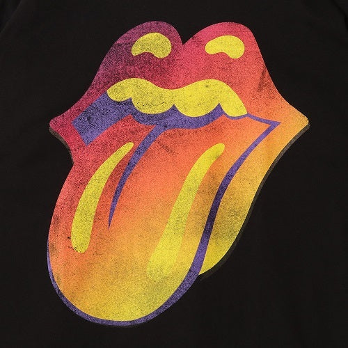 ザ・ローリング・ストーンズ / Ghost Town Black Distressed Tongue Tee