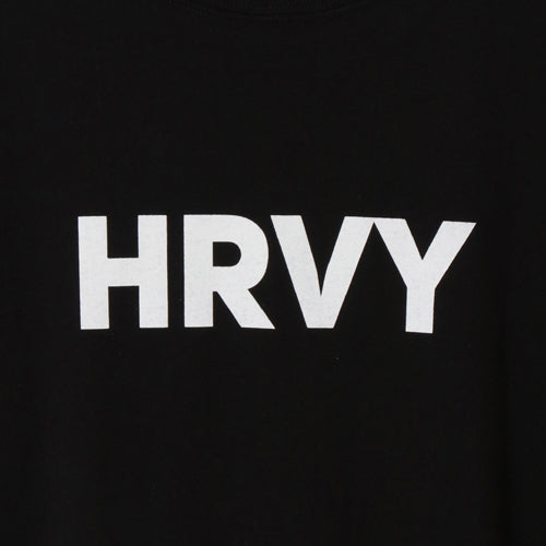 HRVY / Logo Tee Black