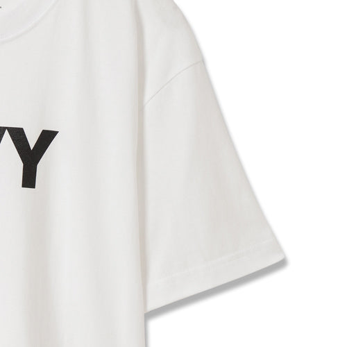 HRVY / Logo Tee White
