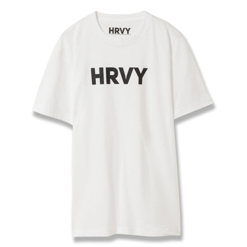 HRVY / Logo Tee White