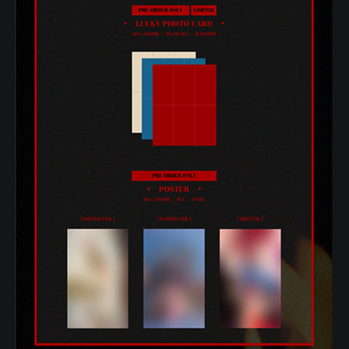 (G)I-DLE / I burn【3形態セット】【オンライントーク応募抽選権つき】【CD】