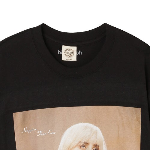 ビリー・アイリッシュ / Happier Than Ever Album Cover オーガニックTシャツ