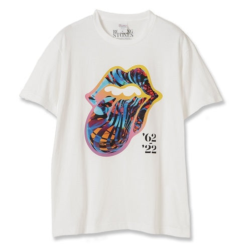 ザ・ローリング・ストーンズ / 62-22 マルチカラータンティー (Tee/ White)