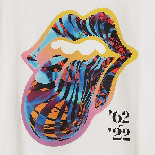 ザ・ローリング・ストーンズ / 62-22 マルチカラータンティー (Tee/ White)