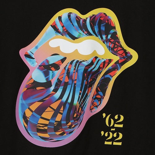 ザ・ローリング・ストーンズ / 62-22 マルチカラータンティー (Tee/ Black)