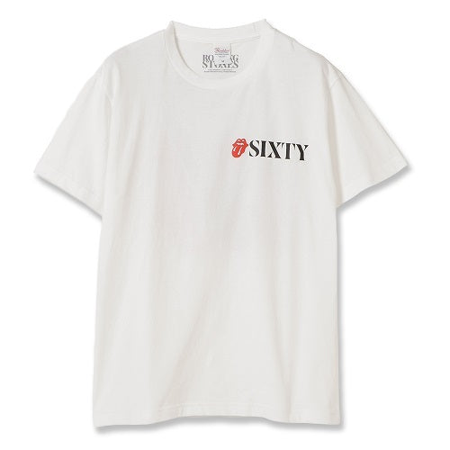 ザ・ローリング・ストーンズ / シックスティーマルチタンティー (Tee/ White)