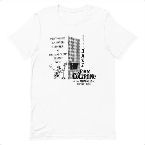 ジョン・コルトレーン / 『至上の愛～ライヴ・イン・シアトル』公式Tシャツ【白】
