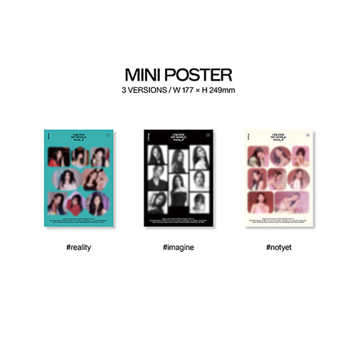 fromis_9 / Unlock My World【3形態セット】【ストア別特典対象】【抽選特典応募対象】【CD】