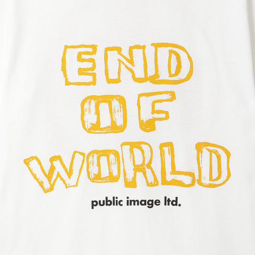 パブリック・イメージ・リミテッド / End Of World S/S Tee【White】