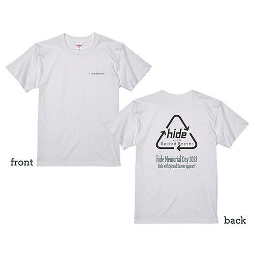 hide with Spread Beaver / hide Memorial Day 2023 hide with Spread Beaver appear!!【ロゴTシャツ】