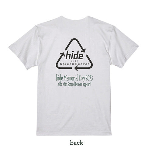 hide with Spread Beaver / hide Memorial Day 2023 hide with Spread Beaver appear!!【ロゴTシャツ】