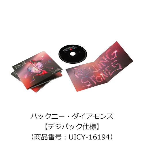 ザ・ローリング・ストーンズ / ハックニー・ダイアモンズ【デジパック仕様CD＋半袖Tシャツ】【セット販売特別価格】【CD】【SHM-CD】【+グッズ】