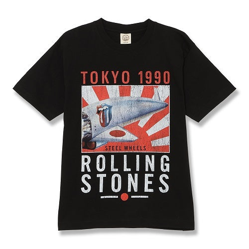 ザ・ローリング・ストーンズ / Tokyo 1990 S/S Tee（Black）