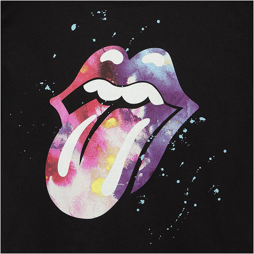 ザ・ローリング・ストーンズ / RS No,9 Harajuku【The Rolling Stones Back Paint Splatter Tongue Logo Graphic Print Tee】