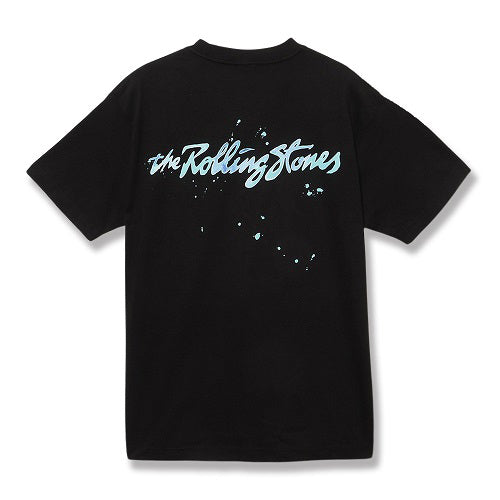 ザ・ローリング・ストーンズ / RS No,9 Harajuku【The Rolling Stones Back Paint Splatter Tongue Logo Graphic Print Tee】