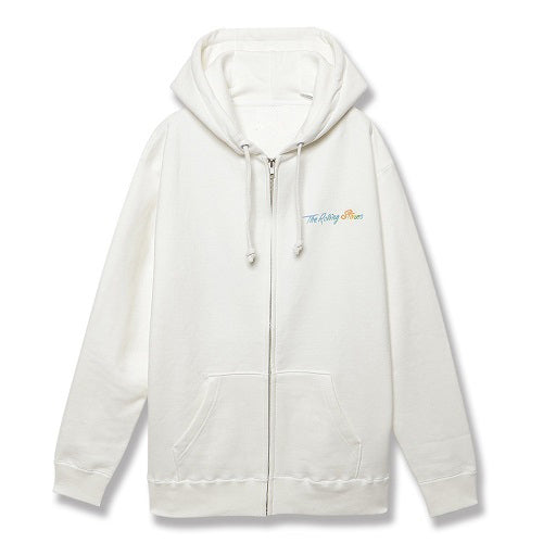 ザ・ローリング・ストーンズ / RS No,9 Harajuku【The Rolling Stones Cream Tongue Logo Graphic Back Print Zip Up Hoodie】