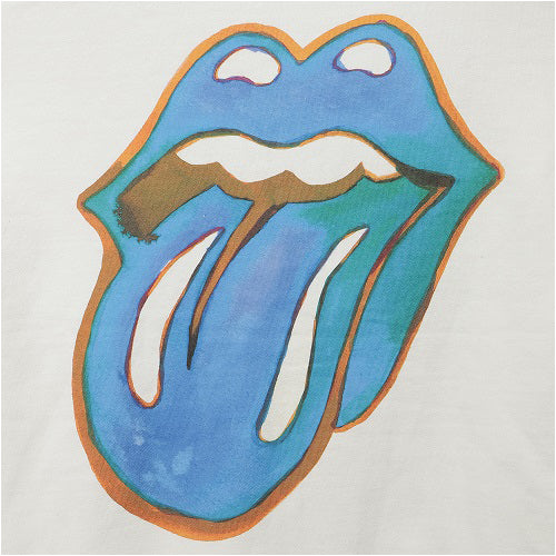 ザ・ローリング・ストーンズ / RS No,9 Harajuku【The Rolling Stones Cream Tongue Logo Graphic Back Print Zip Up Hoodie】