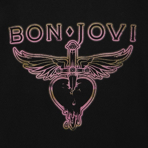ボン・ジョヴィ / Pink Logo S/S Tee