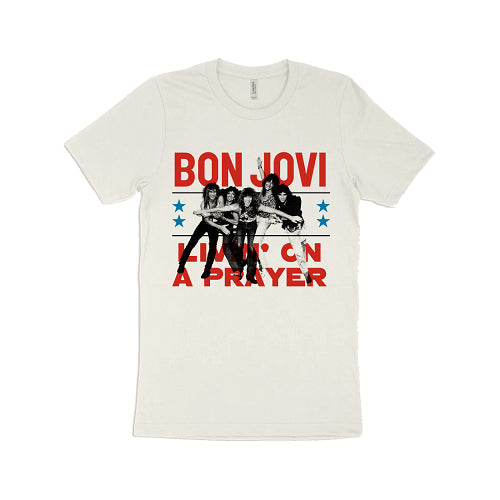 ボン・ジョヴィ / Livin On A Prayer Americana Natural Tee