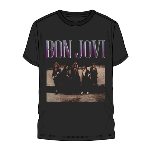 ボン・ジョヴィ / Slippery When Wet Red And Blue Tee – UNIVERSAL ボン・ジョヴィ / Slippery When Wet Red And Blue Tee – UNIVERSAL