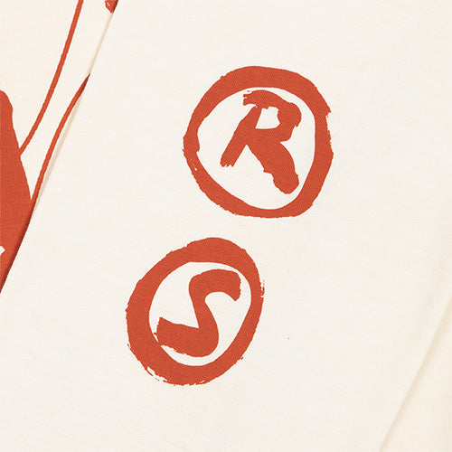 ザ・ローリング・ストーンズ / RS No,9 Harajuku【The Rolling Stones Stones Sun Raw Hem Boxy Fit Long Sleeve T-Shirt】