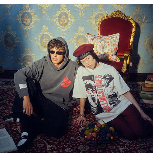 ザ・ローリング・ストーンズ / RS No,9 Harajuku【The Rolling Stones White Graphic Tee】