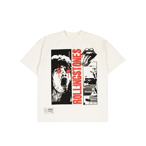 ザ・ローリング・ストーンズ / RS No,9 Harajuku【The Rolling Stones White Graphic Tee】