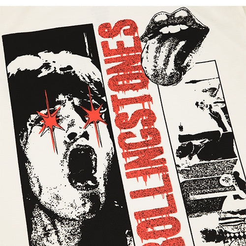 ザ・ローリング・ストーンズ / RS No,9 Harajuku【The Rolling Stones White Graphic Tee】