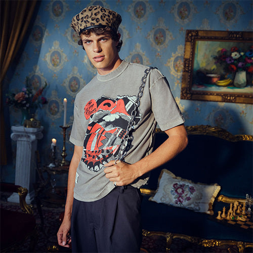 ザ・ローリング・ストーンズ / RS No,9 Harajuku【The Rolling Stones Eras Collage Tongue Inverted Tee】