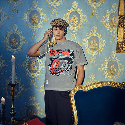 ザ・ローリング・ストーンズ / RS No,9 Harajuku【The Rolling Stones Eras Collage Tongue Inverted Tee】