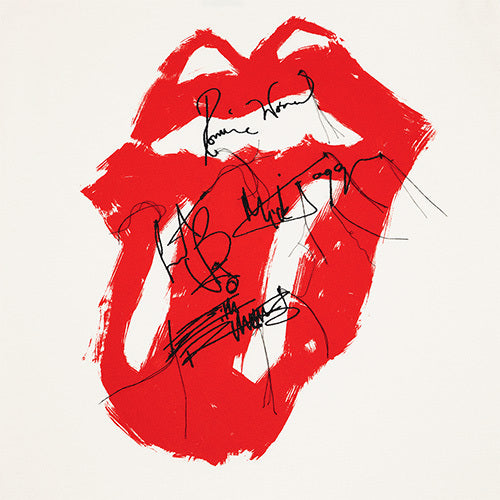 ザ・ローリング・ストーンズ / RS No,9 Harajuku【The Rolling Stones Womens Signature Lick Embroidered Tee】