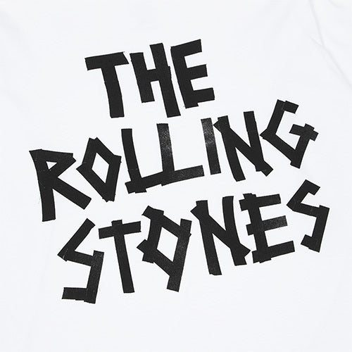 ザ・ローリング・ストーンズ / RS No,9 Harajuku【The Rolling Stones Womens Taped Logo Distressed Long Sleeve Tee】
