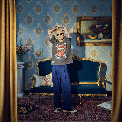 ザ・ローリング・ストーンズ / RS No,9 Harajuku【The Rolling Stones Screaming Stones Inverted Tee】