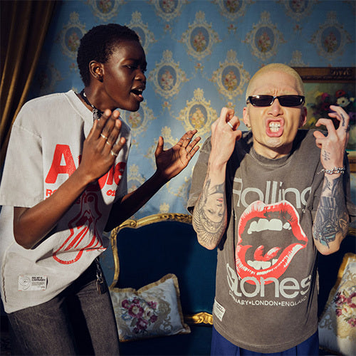 ザ・ローリング・ストーンズ / RS No,9 Harajuku【The Rolling Stones Screaming Stones Inverted Tee】