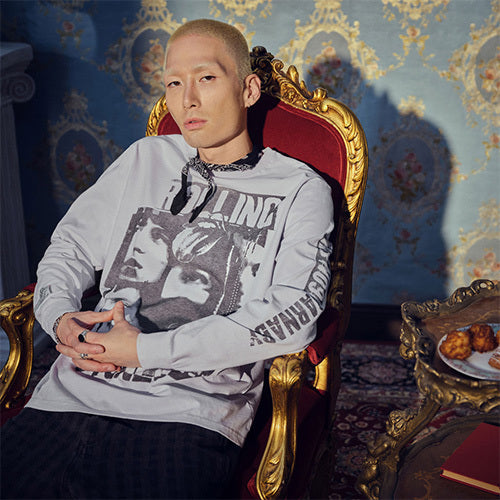 ザ・ローリング・ストーンズ / RS No,9 Harajuku【The Rolling Stones Exile Collage Graphic Long Sleeve Tee】