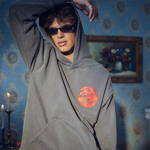 ザ・ローリング・ストーンズ / RS No,9 Harajuku【The Rolling Stones Eras Collage Tongue Hoodie】