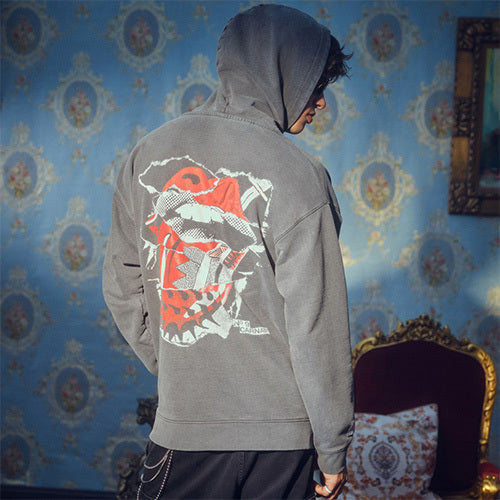 ザ・ローリング・ストーンズ / RS No,9 Harajuku【The Rolling Stones Eras Collage Tongue Hoodie】