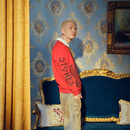 ザ・ローリング・ストーンズ / RS No,9 Harajuku【The Rolling Stones Jagger Red Crewneck Sweat】