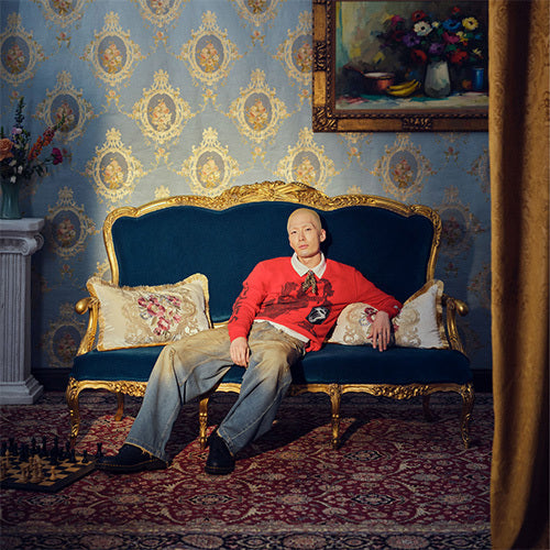 ザ・ローリング・ストーンズ / RS No,9 Harajuku【The Rolling Stones Jagger Red Crewneck Sweat】