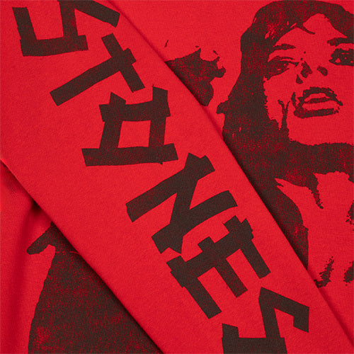 ザ・ローリング・ストーンズ / RS No,9 Harajuku【The Rolling Stones Jagger Red Crewneck Sweat】