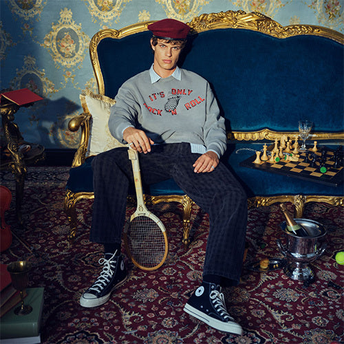 ザ・ローリング・ストーンズ / RS No,9 Harajuku【The Rolling Stones It's Only Rock & Roll Crewneck Sweat】