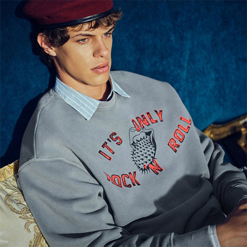 ザ・ローリング・ストーンズ / RS No,9 Harajuku【The Rolling Stones It's Only Rock & Roll Crewneck Sweat】