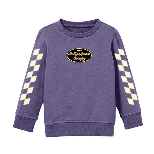 ザ・ローリング・ストーンズ / RS No,9 Harajuku【The Rolling Stones チェッカードスリーブキッズクルーネック】