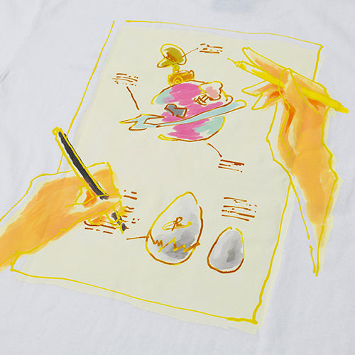 King & Prince / King & Prince POP-UP STORE 2024 Re:ERA イラストTシャツ 白【第二弾オンライン販売】