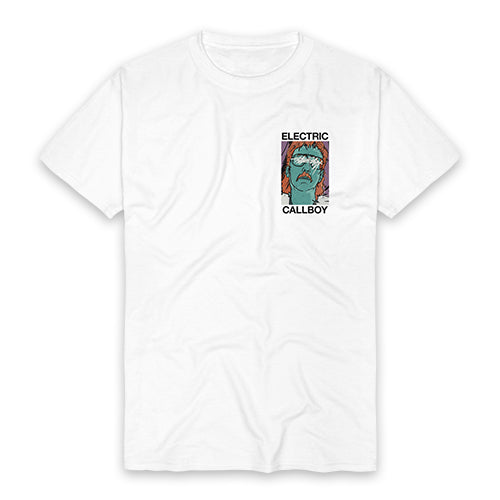 エレクトリック・コールボーイ / Electric Callboy 2025【Elevator Operator Scratch S/S Tee】【White】