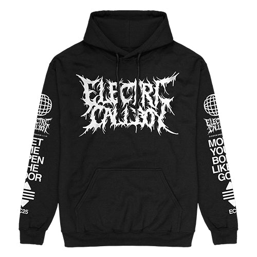 エレクトリック・コールボーイ / Electric Callboy 2025【Elevator Operator Globe Hoodie】【Black】